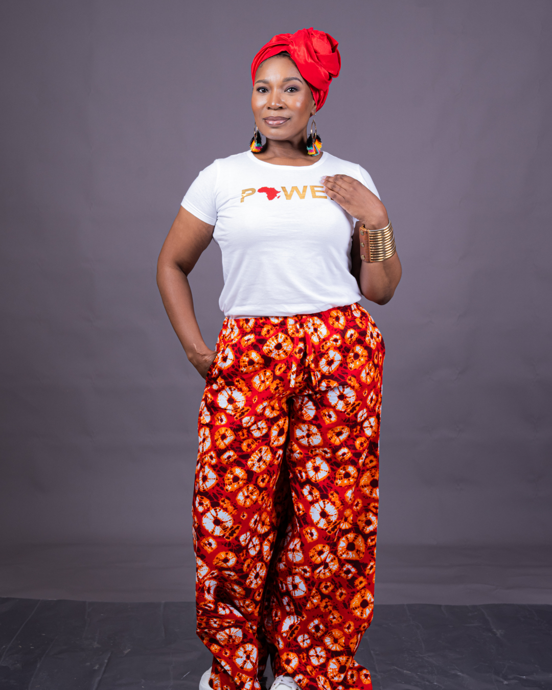 Jameela Wide-Leg Palazzo Pants