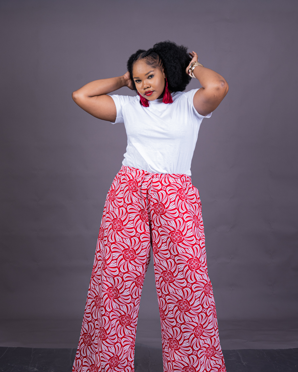 Jameela Wide-Leg Palazzo Pants